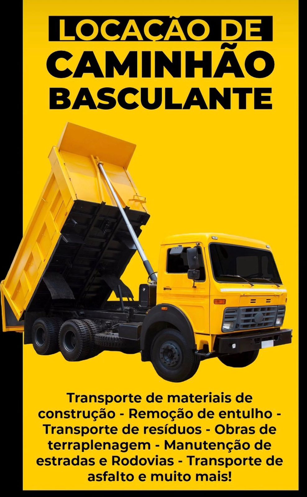 Caminhão Basculante